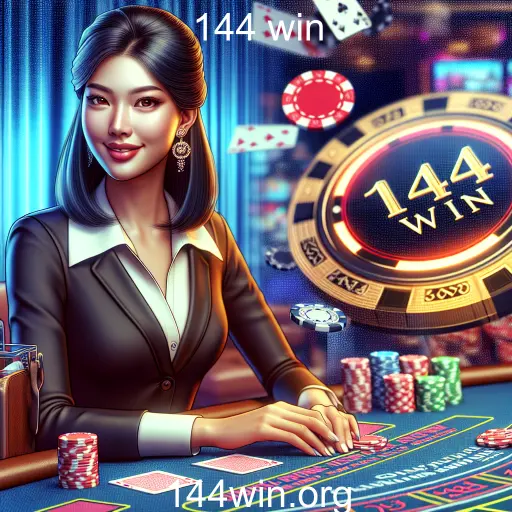 A Emoção do Casino Ao Vivo no 144 win